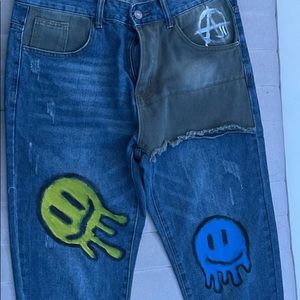 Painted Jeans